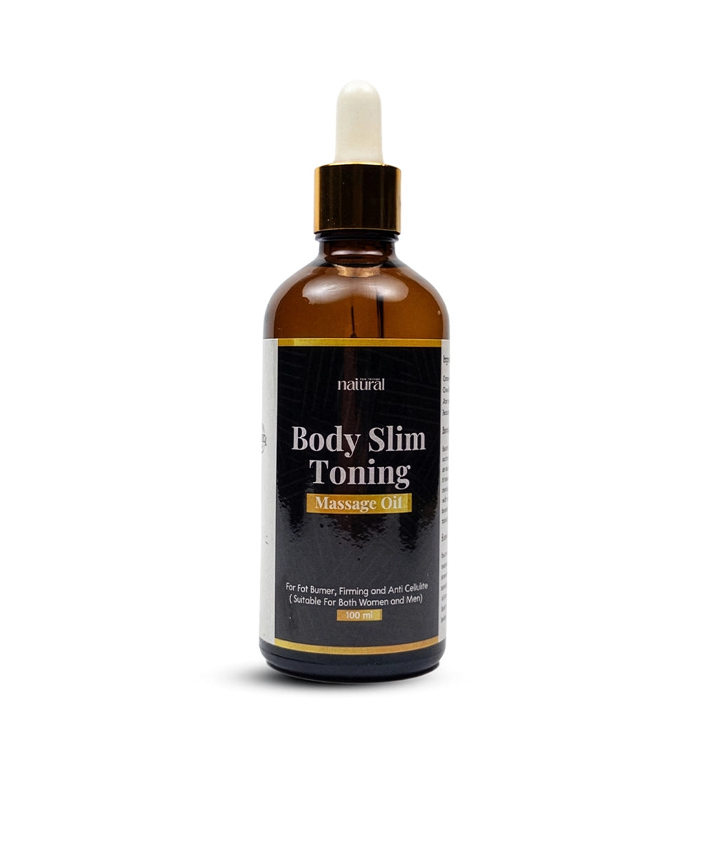 Natural Body Slim & Toning Massage Oil – Firming, Fat-Burn & Anti-Cellulite Care (100 ml)