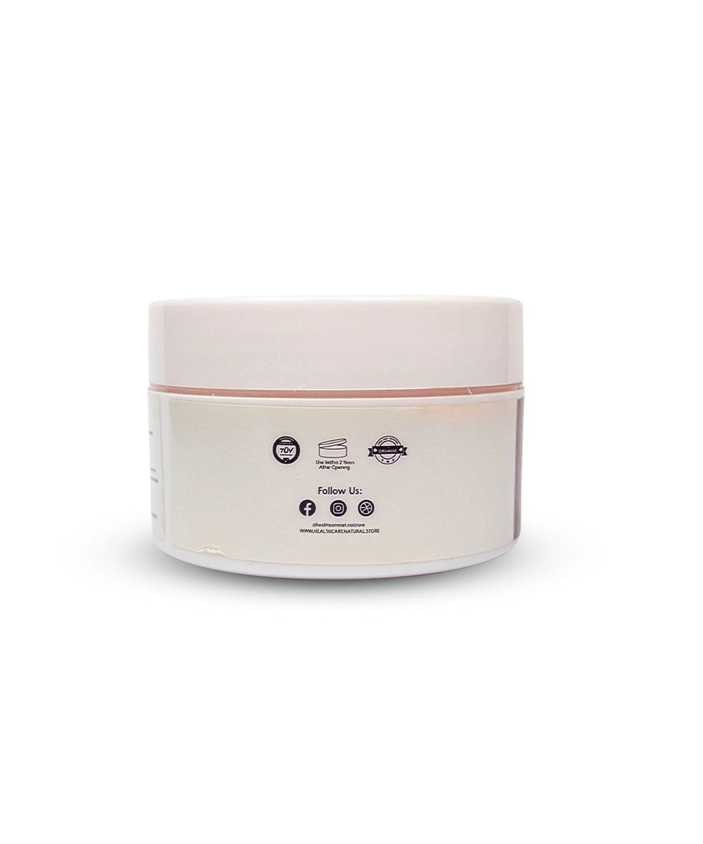 Natural Strawberry Sugar Scrub – Gentle Exfoliating Body & Face Scrub (250 g)