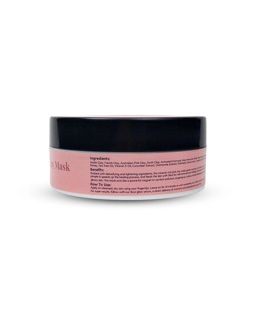 Australian Pink Clay Face Mask – For Radiant & Youthful Skin