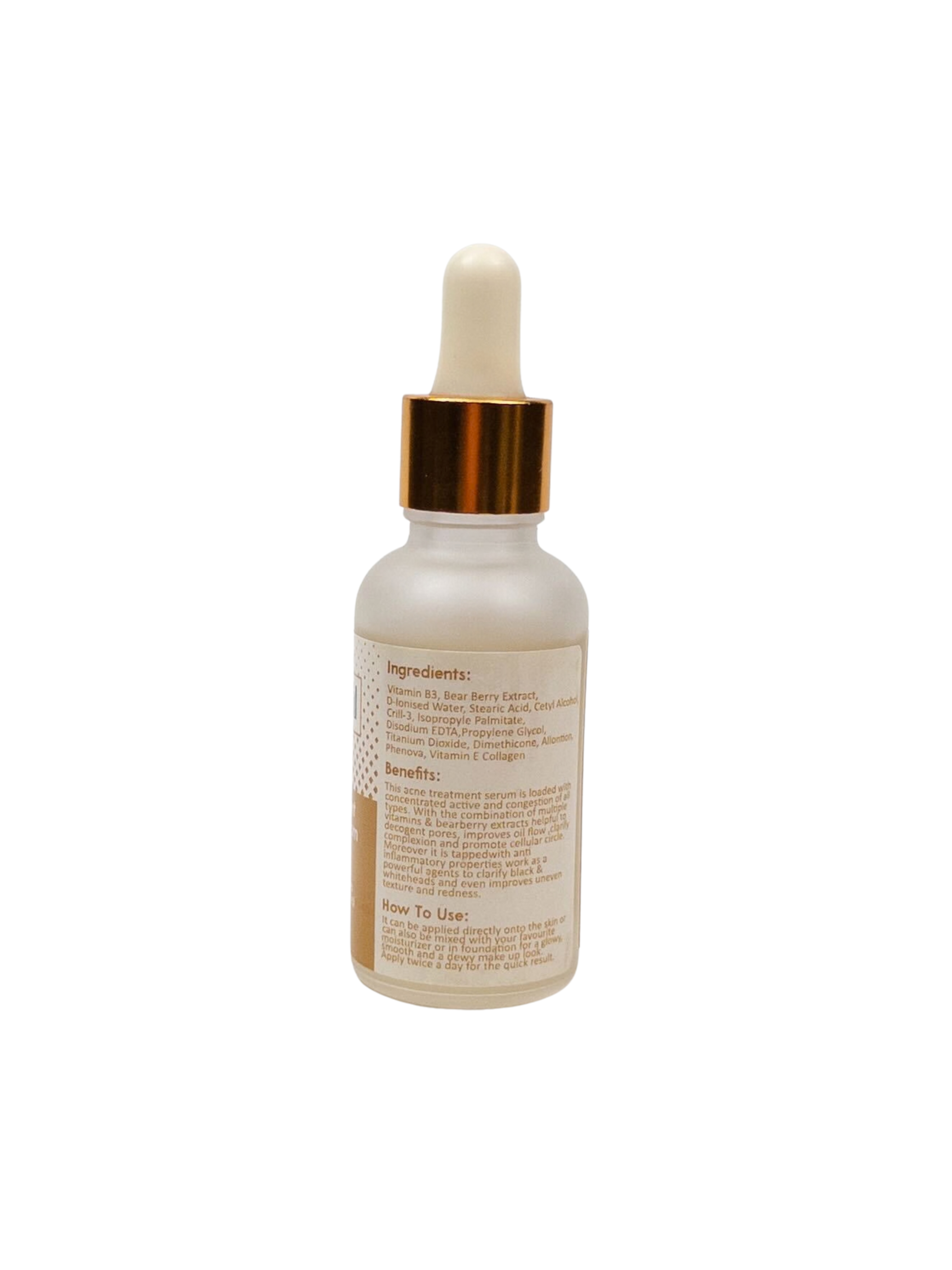 Skin Treatment Anti-Acne Serum (Water-Based) – 30 ml
